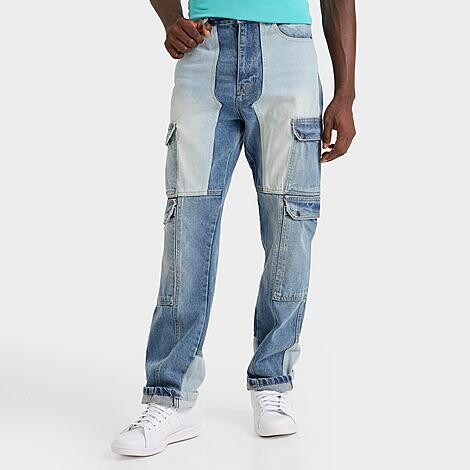 Men's Supply And Demand Bandana Moto Denim Jeans ShopStyle
