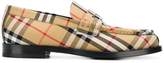 Thumbnail for your product : Burberry Vintage Check Cotton loafers