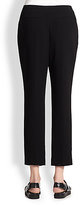 Thumbnail for your product : Alexander Wang Cropped Pleat-Front Pants