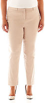 Thumbnail for your product : JCPenney Worthington Ankle Pants - Plus