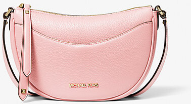 Ava patent leather crossbody bag Michael Kors Pink in Patent