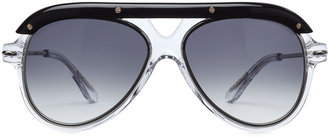 Roland Mouret Hudson Aviator Sunglasses
