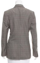 Thumbnail for your product : Stella McCartney Plaid Wool Blazer