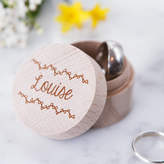Thumbnail for your product : Keepsake Clouds and Currents Personalised Jewellery Ring Box