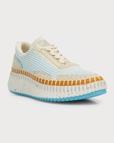 Thumbnail for your product : Chloé Nama Stitch Walking Sneakers