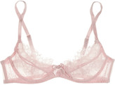 Thumbnail for your product : L'Agent by Agent Provocateur Idalia lace-trimmed stretch-tulle underwired bra