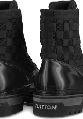 Buy Louis Vuitton LV Ranger Line Ankle Boots Monogram 1AARXE Brown