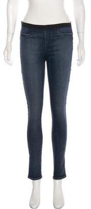 Helmut Lang Mid-Rise Skinny Jeans