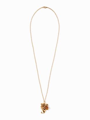 Old Navy Petal Pendant Necklace for Women