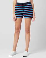 Thumbnail for your product : Couture Juicy CoutureJuicy STRIPED VELOUR TRACK SHORT