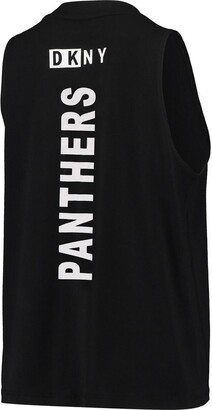 DKNY Women's Sport Black Carolina Panthers Mia Tank Top