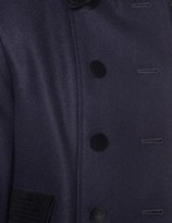 Thumbnail for your product : Charles Anastase Navy Wool Little King Coat