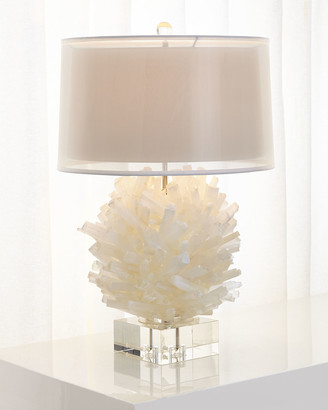 John-Richard Collection Selenite Table Lamp