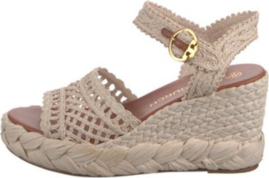 straw espadrilles