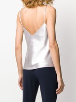 Thumbnail for your product : Galvan V-neck metallic camisole