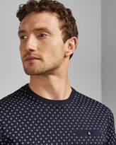 Thumbnail for your product : Ted Baker OLDTEC Geo print cotton T-shirt