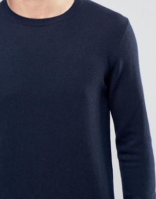 Sisley Crew Neck Sweater in Cashmere Blend