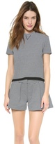 Thumbnail for your product : RED Valentino Multistripe Backless Top