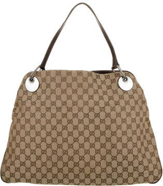 Gucci GG Canvas Eclipse Shoulder Bag ShopStyle