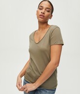 Thumbnail for your product : Michael Stars Jade Rolled Edge Tee