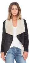 Thumbnail for your product : BB Dakota Foster Faux Suede Jacket