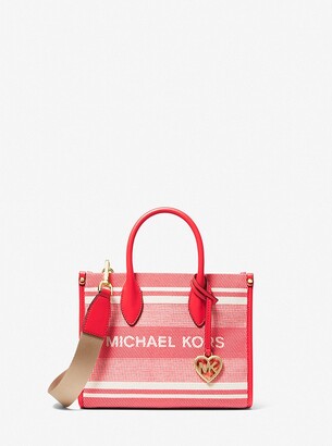 Michael Kors Ginny Medium Logo Stripe Crossbody Bag - ShopStyle