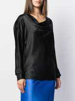 Thumbnail for your product : Gold Hawk Draped Neck Blouse Top