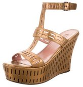 Thumbnail for your product : Alaia Laser-Cut Platform Wedges