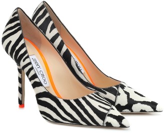 zebra print heels uk