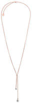 Thumbnail for your product : Michael Kors Pavé Imitation Pearl Lariat Necklace