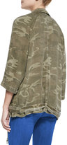 Thumbnail for your product : Current/Elliott The Infantry Camo-Print Jacket