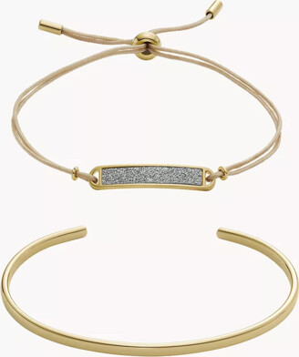 Fossil Outlet Navy Steel Bracelet Gift Set jewelry JGFTSET1044
