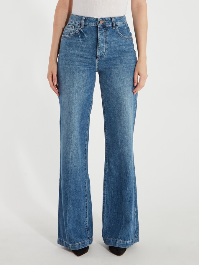 DL1961 Hepburn High Rise Wide Leg Jeans - ShopStyle