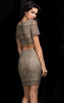 Thumbnail for your product : Scala 25418 Alluring Two-Piece Beaded Cocktail Dress