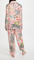 Thumbnail for your product : Karen Mabon Snow Leopard Long Pajama Set