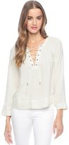 Thumbnail for your product : Ella Moss Stella Lace Up Top