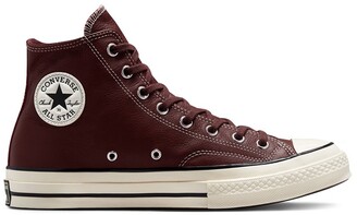 Converse Chuck 70 Hi leather sneakers in el dorado - ShopStyle