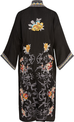 Johnny Was Mayflower Embroidered Long Kimono