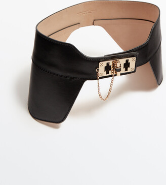 【Massimo dutti】レザーベルト Massimo Dutti Adjustable Leather Sash Belt - Studio - ShopStyle