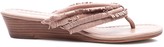 Thumbnail for your product : Bernardo Miami Fringe Wedge Sandals