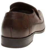 Thumbnail for your product : Base London New Mens Brown Ange Leather Shoes Loafers And Slip Ons On
