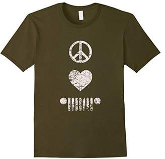 Peace Love Jeep T-shirt