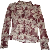 Thumbnail for your product : See by Chloe Red Silk Top