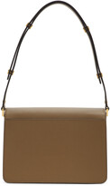 Thumbnail for your product : Marni Brown Saffiano Medium Trunk Bag