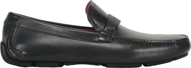 Ferragamo Log Embossed Slip-On Loafers