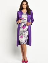 Thumbnail for your product : Berkertex Floral Printed Dress and Coat Suit