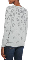Thumbnail for your product : Joie Lilibeth Animal-Print Knit Sweater