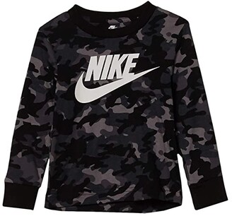 Nike Kids Long Sleeve Camo Print T-Shirt (Toddler) Boy's Clothing -  ShopStyle