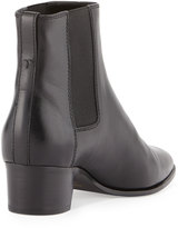 Thumbnail for your product : Tom Ford Chelsea Low-Heel Calfskin Boot, Black