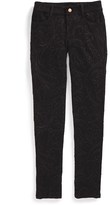 Thumbnail for your product : Un Deux Trois Textured Skinny Stretch Pants (Big Girls)